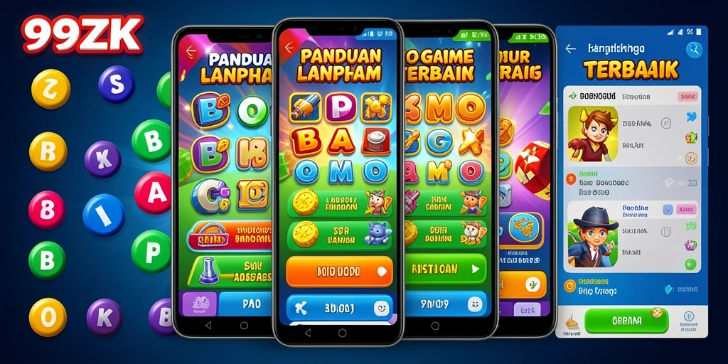 Tampilan gameplay seru di 99ZK dengan kartu Bingo yang menarik.