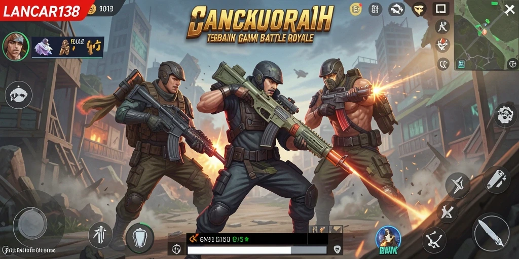 Tampilan gameplay mendebarkan dalam LANCAR138 dengan pertarungan intens.