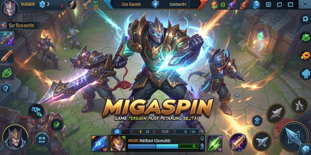 Screenshot gameplay MIGASPIN yang penuh aksi dan strategi.