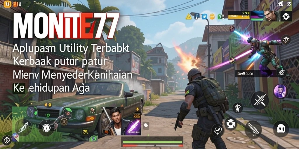 Tampilan antarmuka MONTE77 yang ramah pengguna dan efisien.