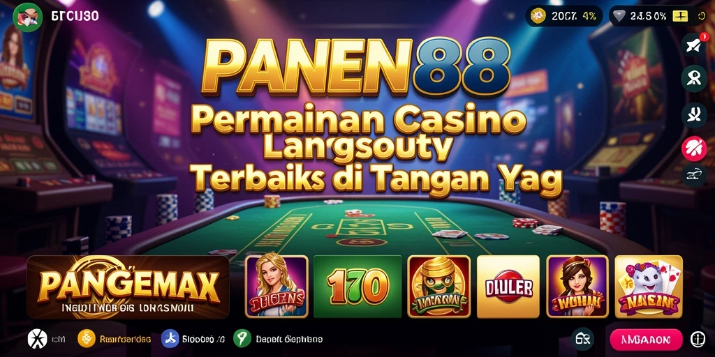 Tampilan menarik dari gameplay Live Casino PANEN88 yang penuh aksi.
