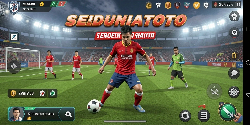 Tampilan gameplay SEDUNIATOTO yang seru dan mendebarkan.