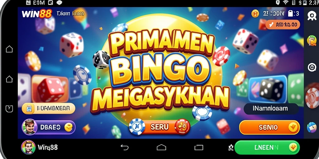 Screenshot utama WIN88 menampilkan gameplay Bingo yang menarik dan interaktif.
